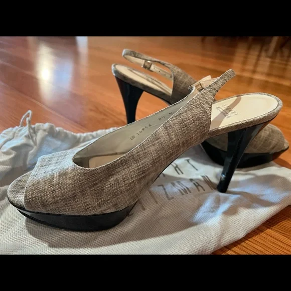 Stuart Weitzman Slingbacks - Picture 2 of 5